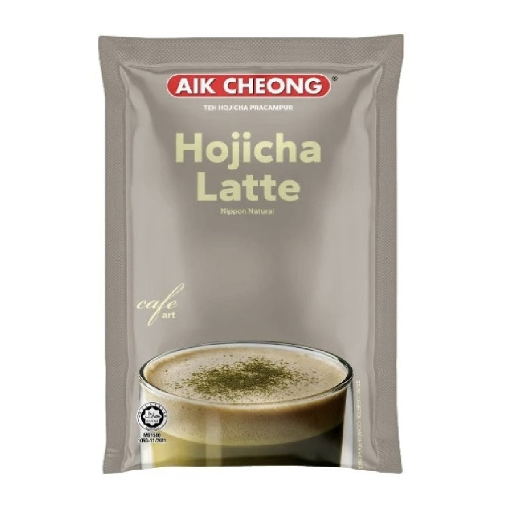 AIK CHEONG CAFE ART HOJICHA LATTE