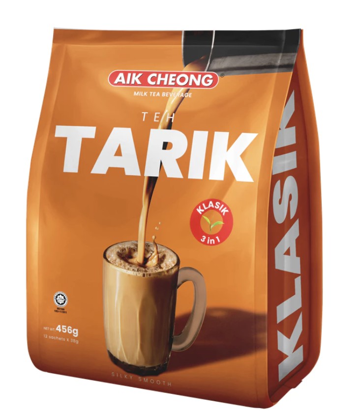 AIK CHEONG INSTANT TEH TARIK (MILK TEA) 24 PACKS
