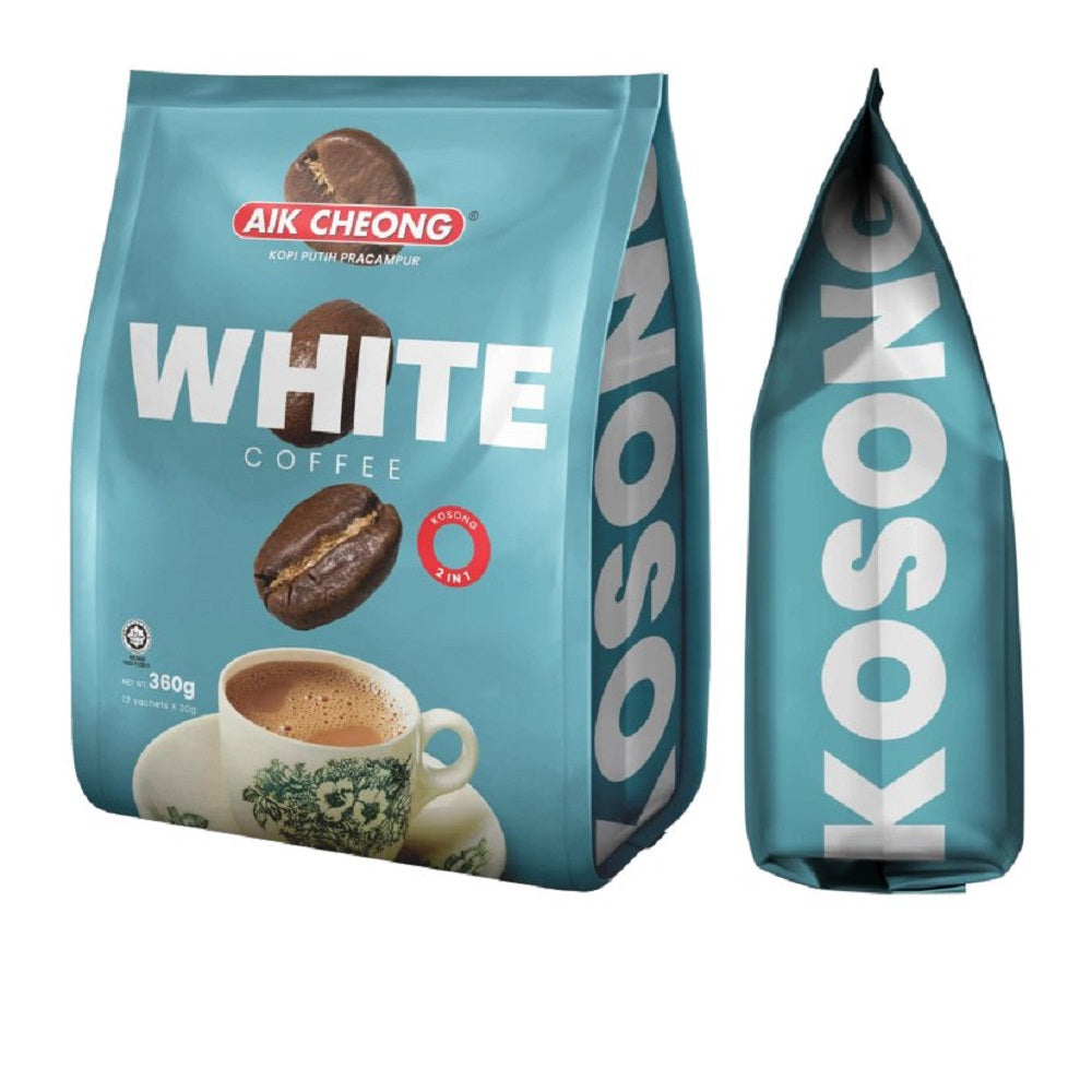 AIK CHEONG NO SUGAR INSTANT WHITE COFFEE