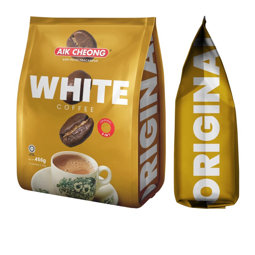 AIK CHEONG INSTANT WHITE COFFEE 24 PACKS