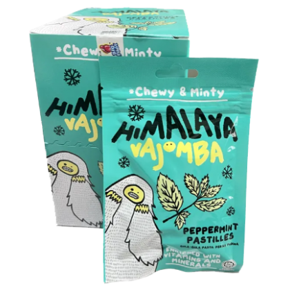 BIG FOOT HIMALAYA VAJOMBA PEPPERMINT PASTILLES