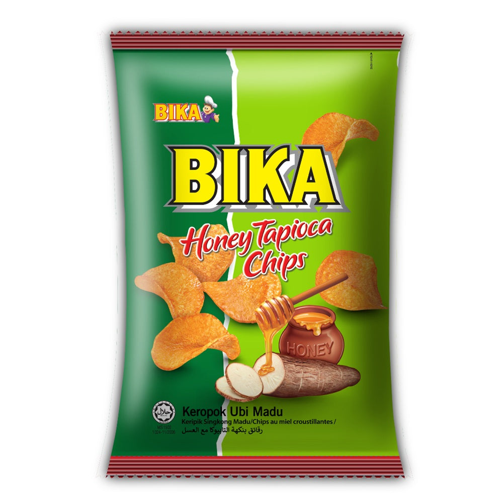 BIKA HONEY TAPIOCA CHIPS JUMBO BAG