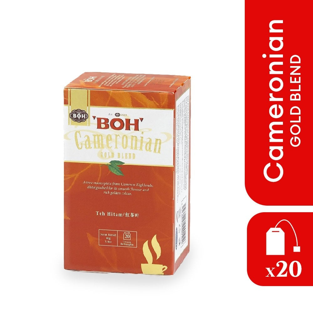 BOH CAMERONIAN GOLD BLEND TEABAG SACHET (20's)