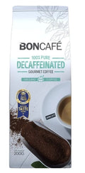 BONCAFE DECAFFEINATED GROUND COFFEE