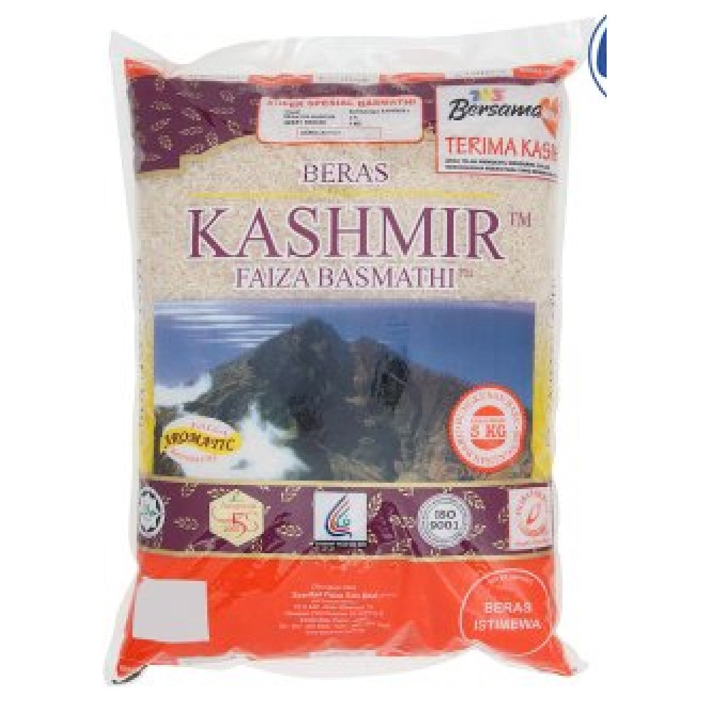 KASHMIR FAIZA BASMATHI RICE 5KG
