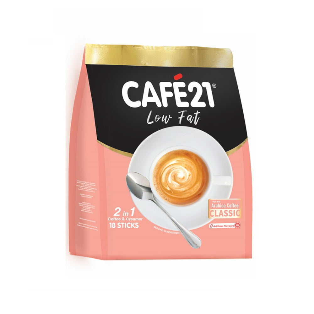 CAFE 21 2-IN-1 LOW FAT INSTANT COFFEE