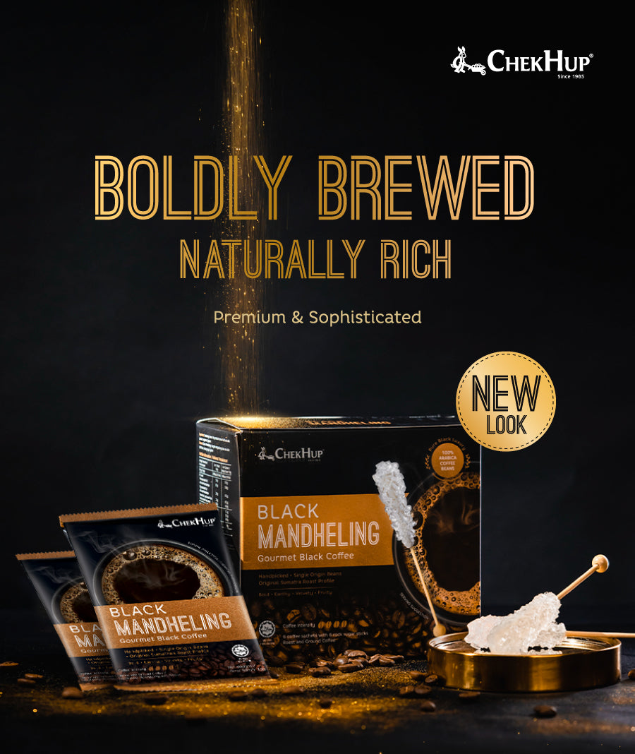 CHEK HUP BLACK MANDHELING GOURMET BLACK COFFEE