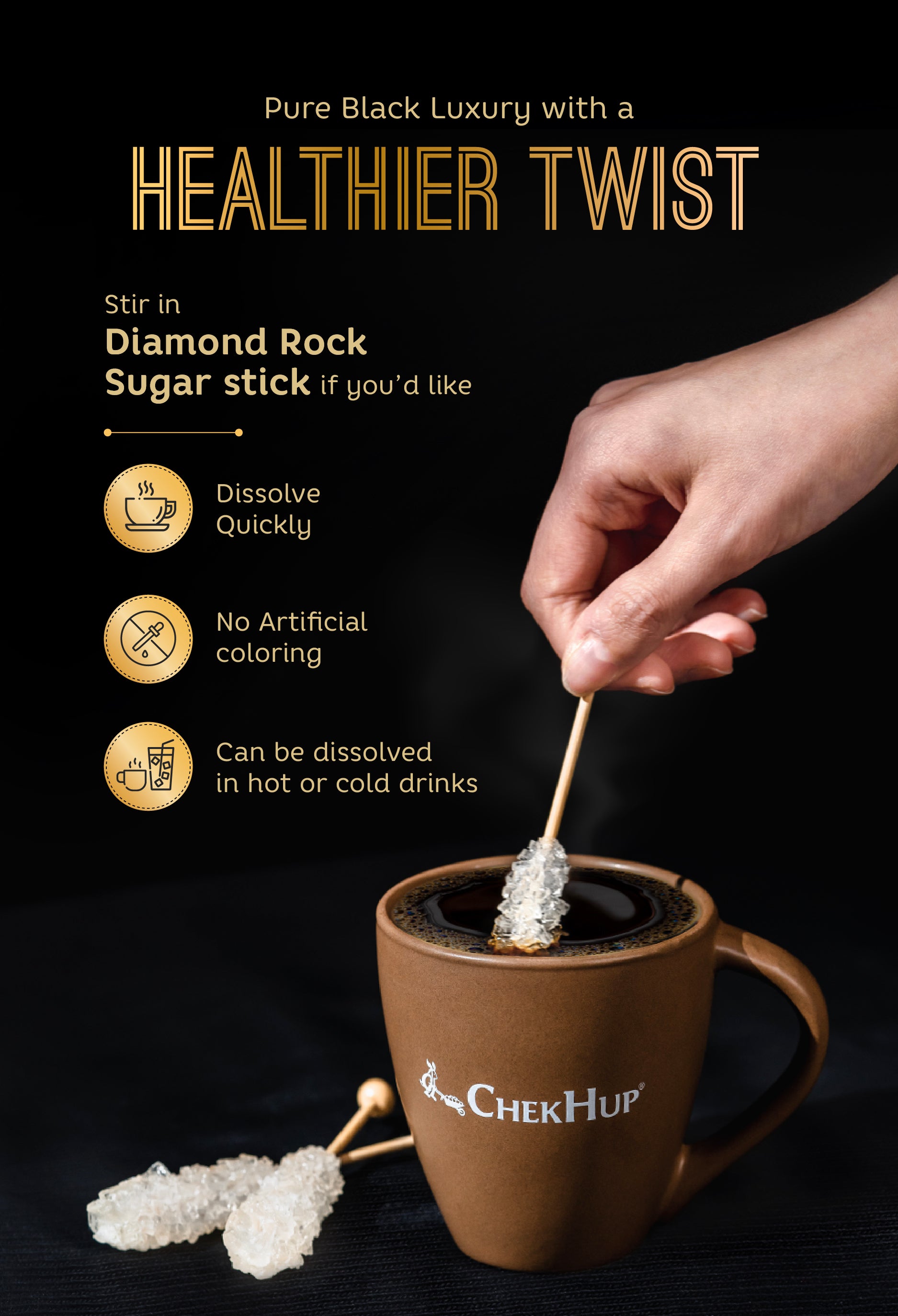 CHEK HUP BLACK MANDHELING GOURMET BLACK COFFEE