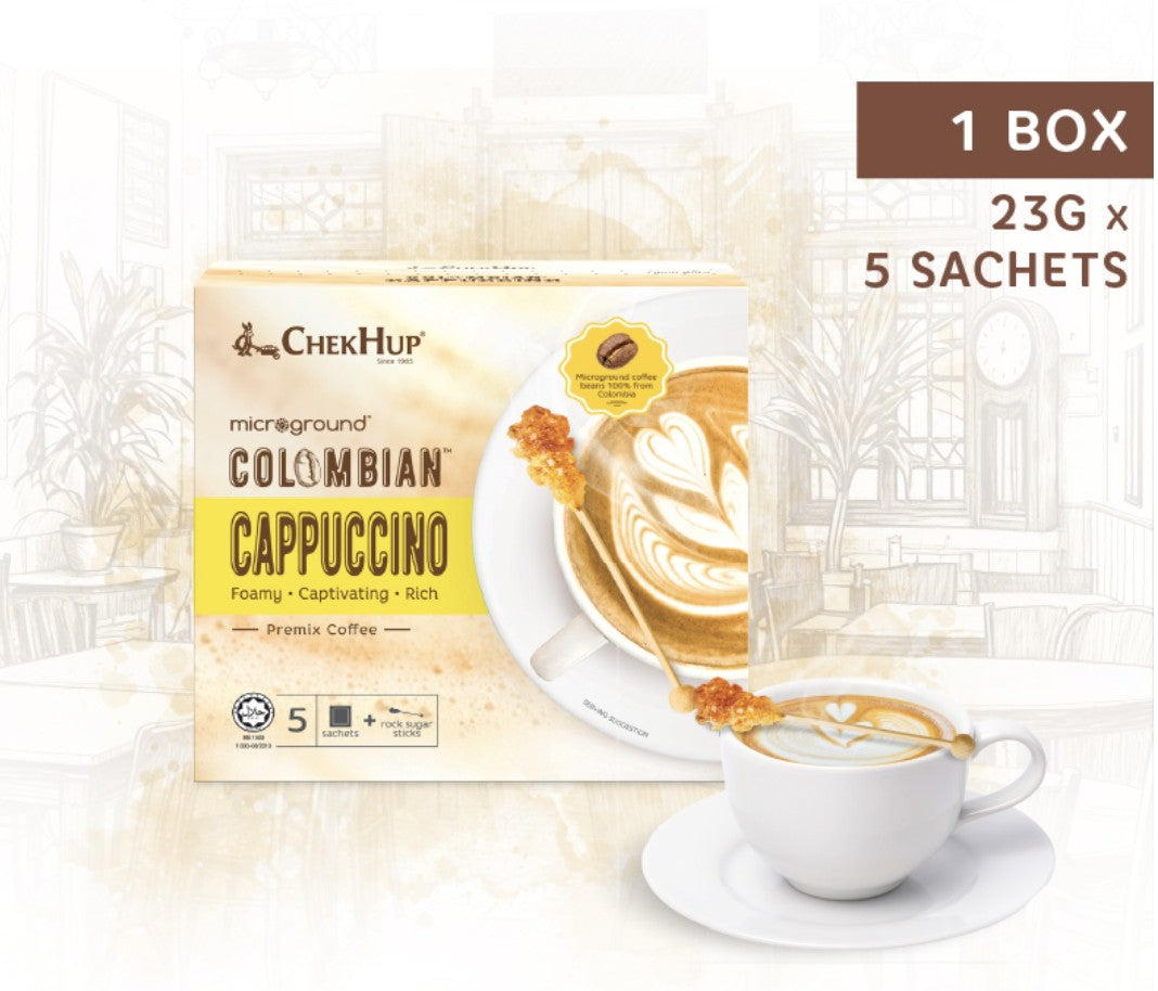 CHEK HUP MICROGROUND COLOMBIAN CAPPUCCINO