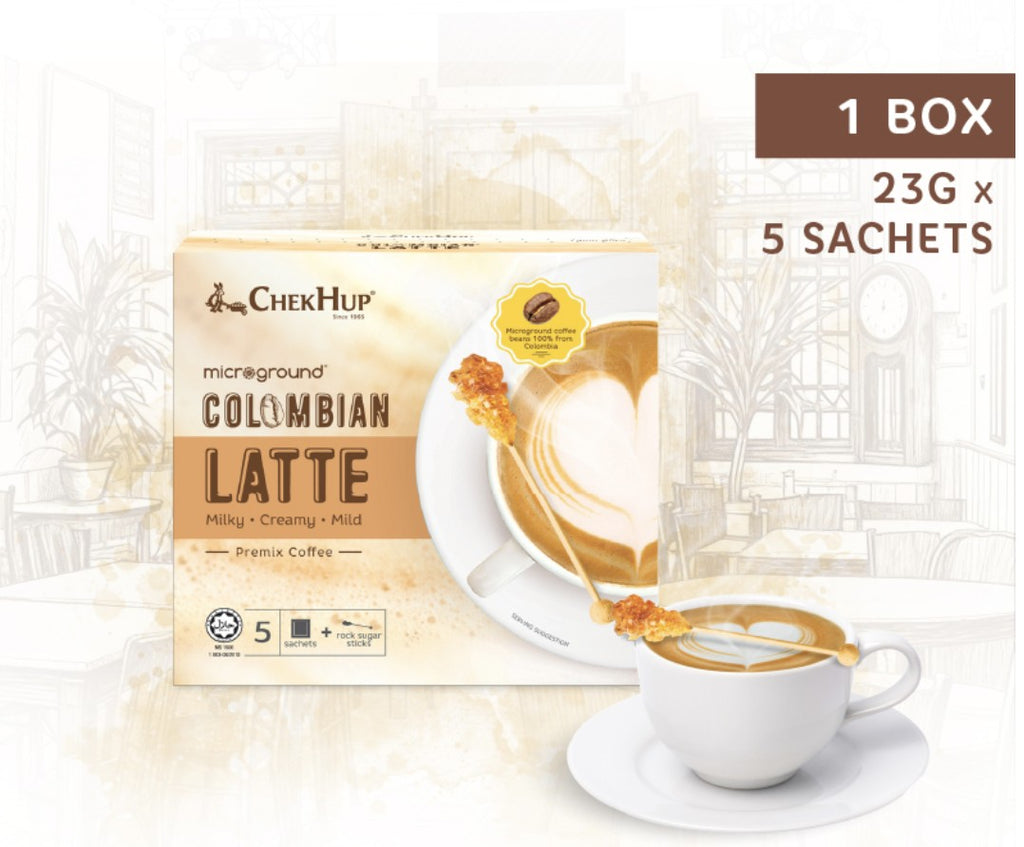 CHEK HUP MICROGROUND COLOMBIAN LATTE