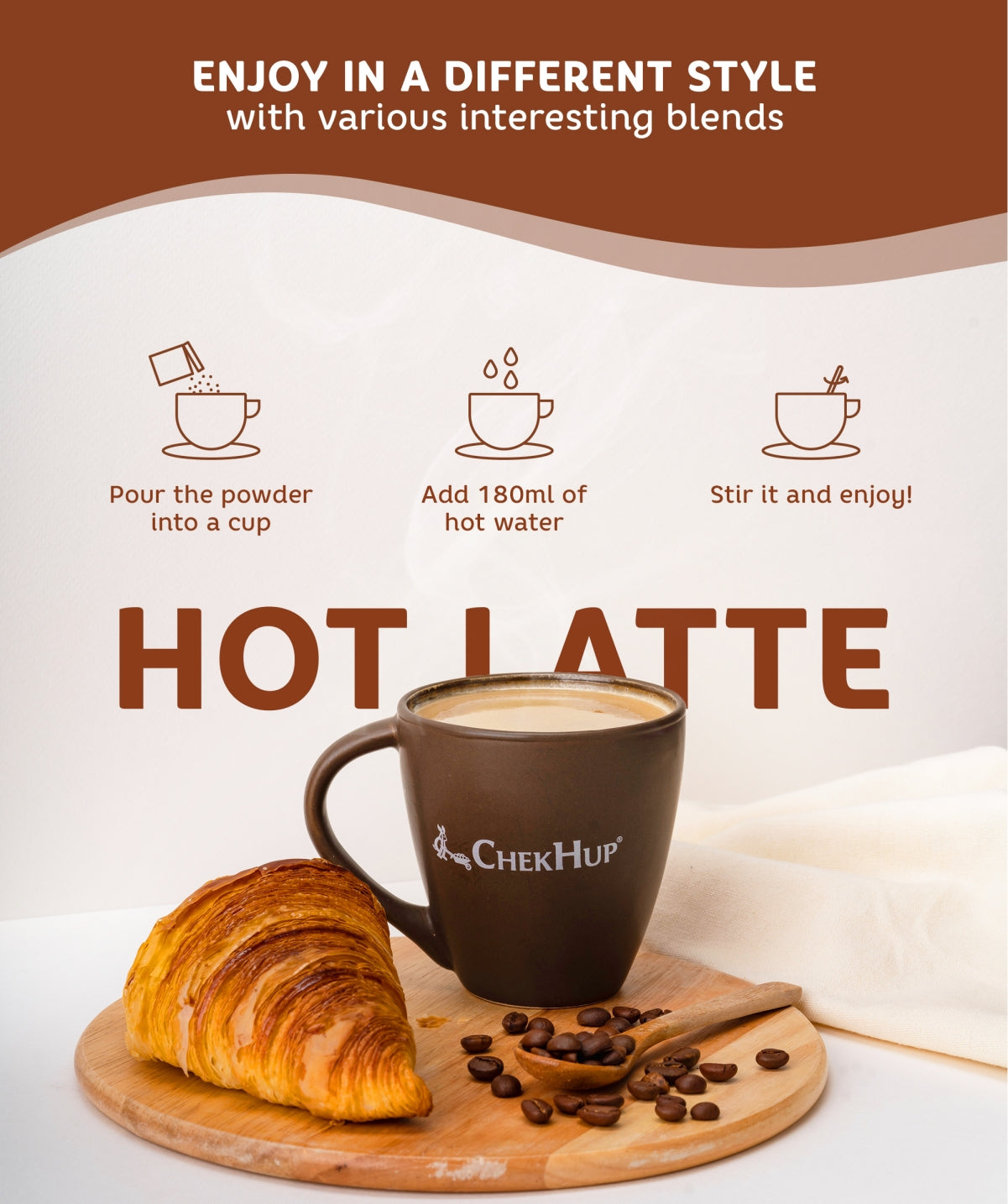CHEK HUP HOKKAIDO MILK LATTE