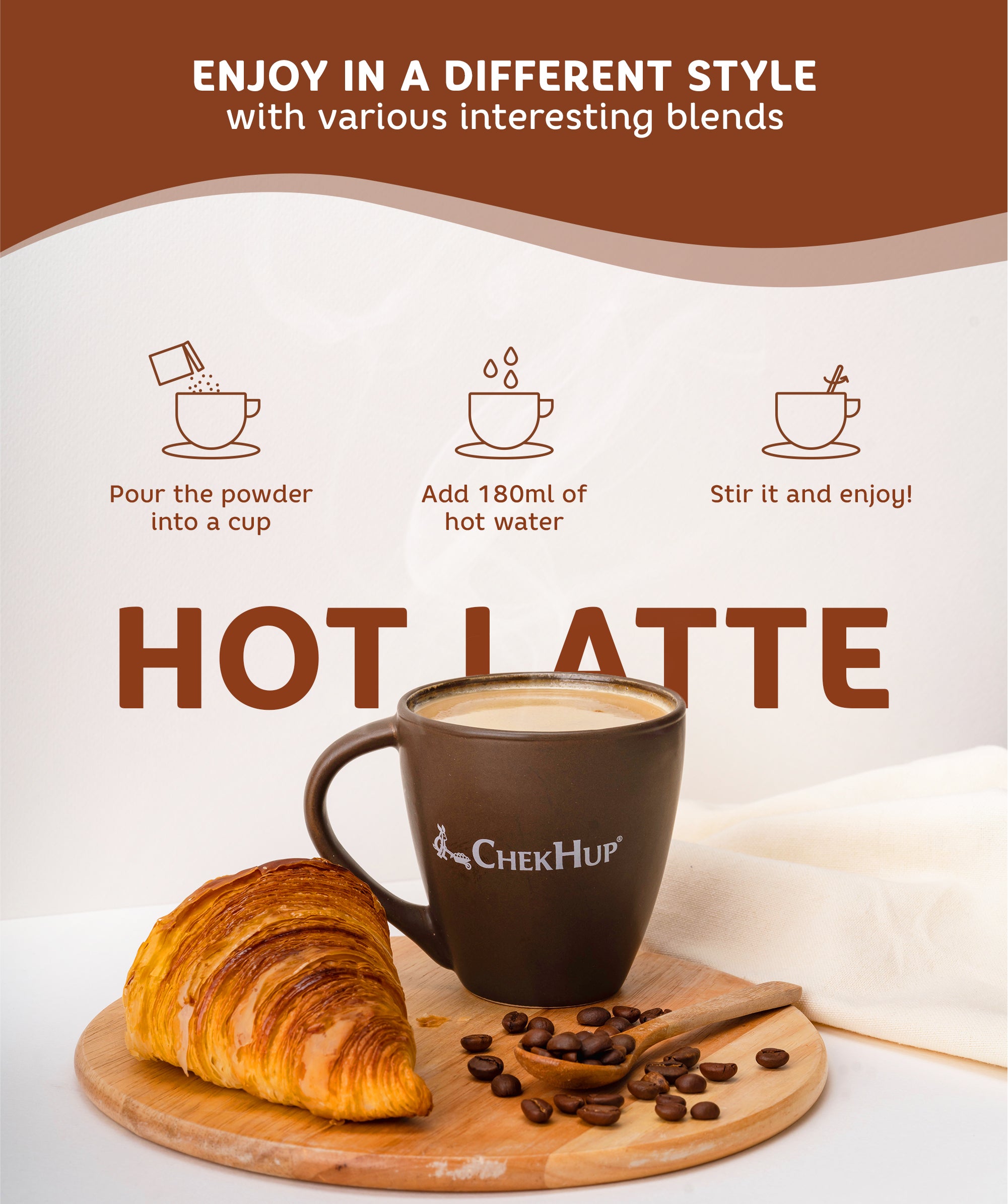 CHEK HUP MADAGASCAR VANILLA LATTE