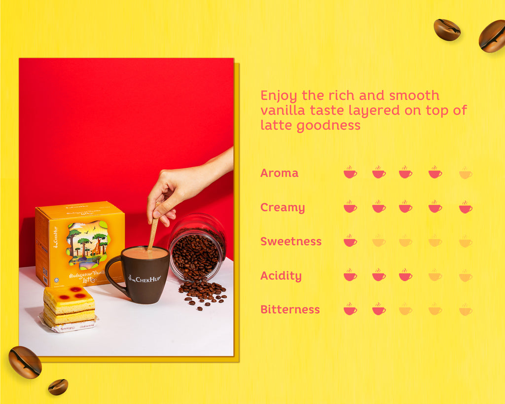 CHEK HUP MADAGASCAR VANILLA LATTE