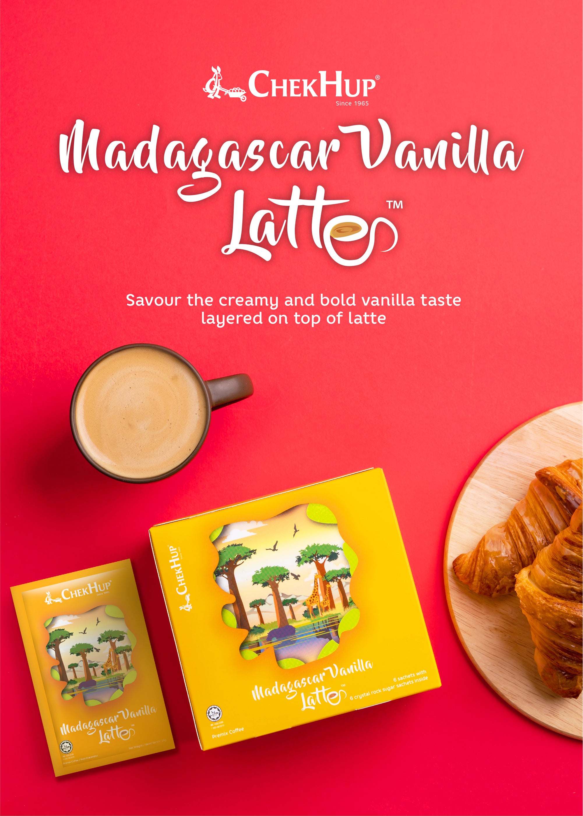 CHEK HUP MADAGASCAR VANILLA LATTE