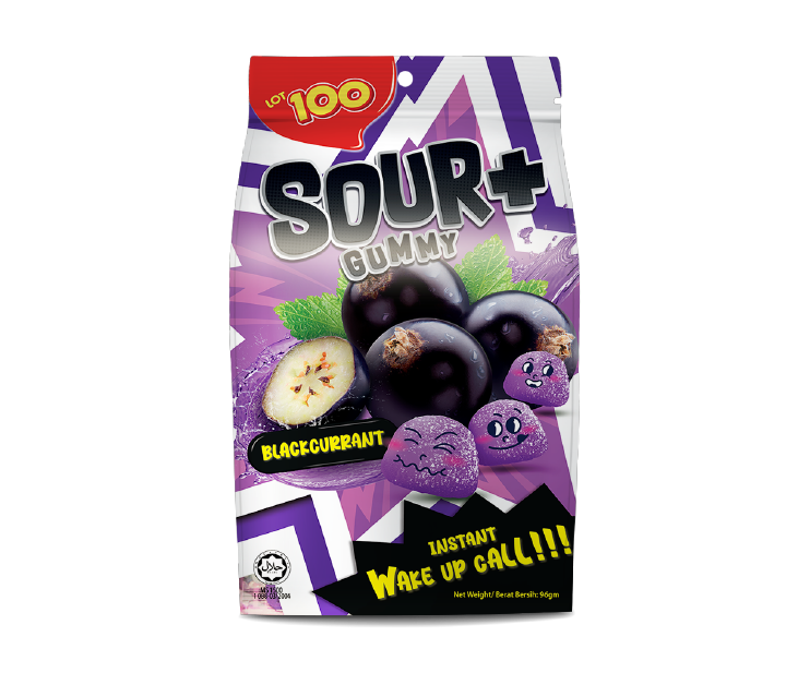 COCOALAND LOT 100 SOUR + GUMMY CANDY 95G BULK PRICE (24 PACKS)