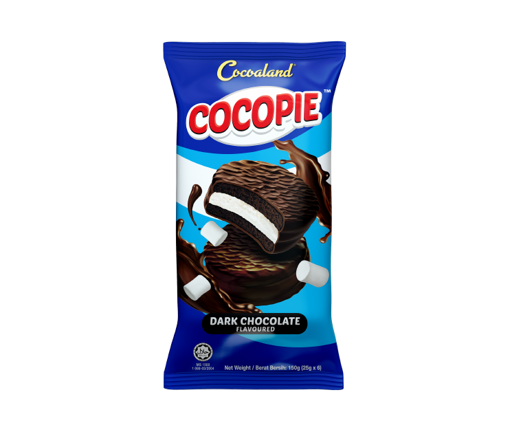 COCOLAND COCOPIE DARK CHOCOLATE WITH MARSHMALLOW SNACKS