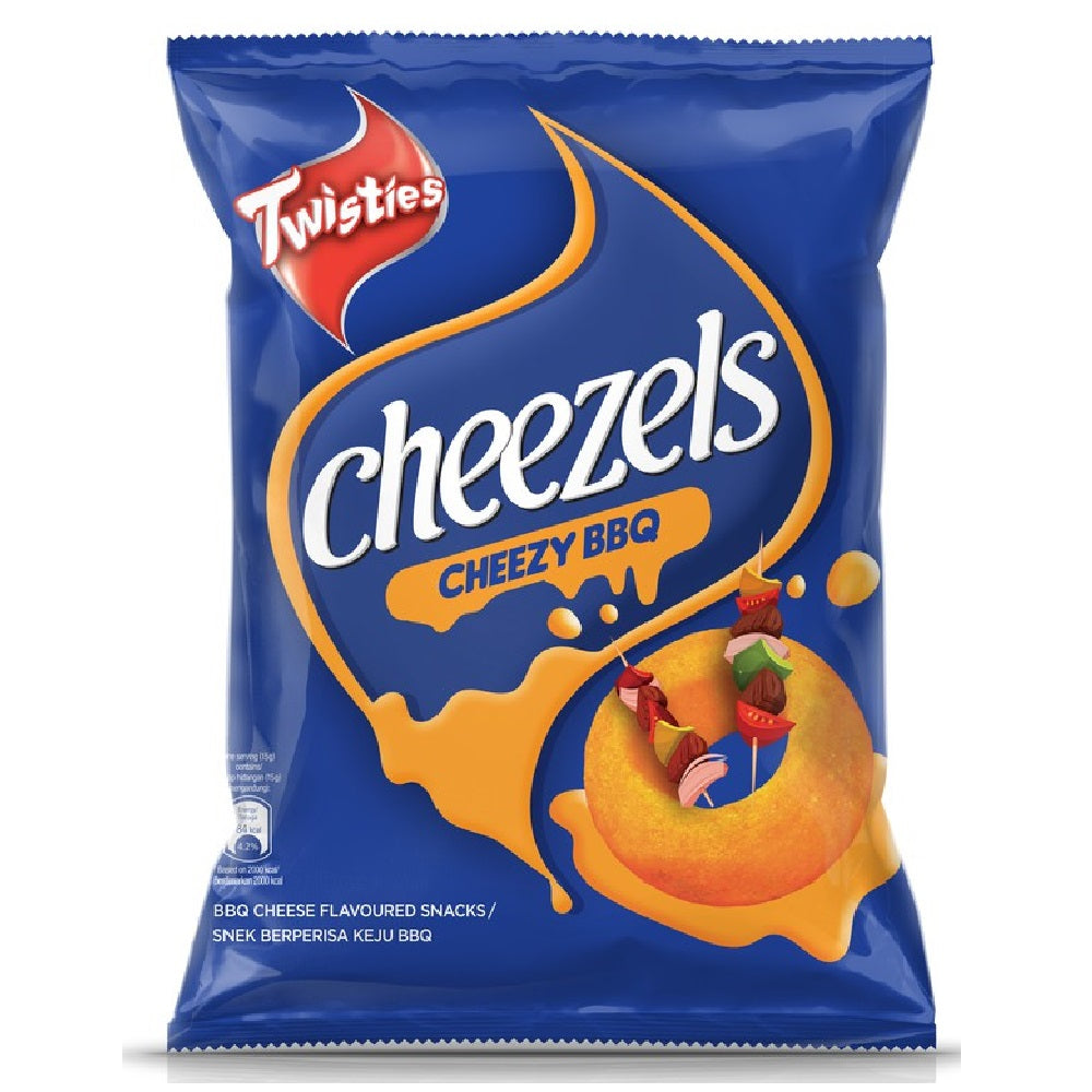 CHEEZELS MIX FLAVOUR SNACKS 60G