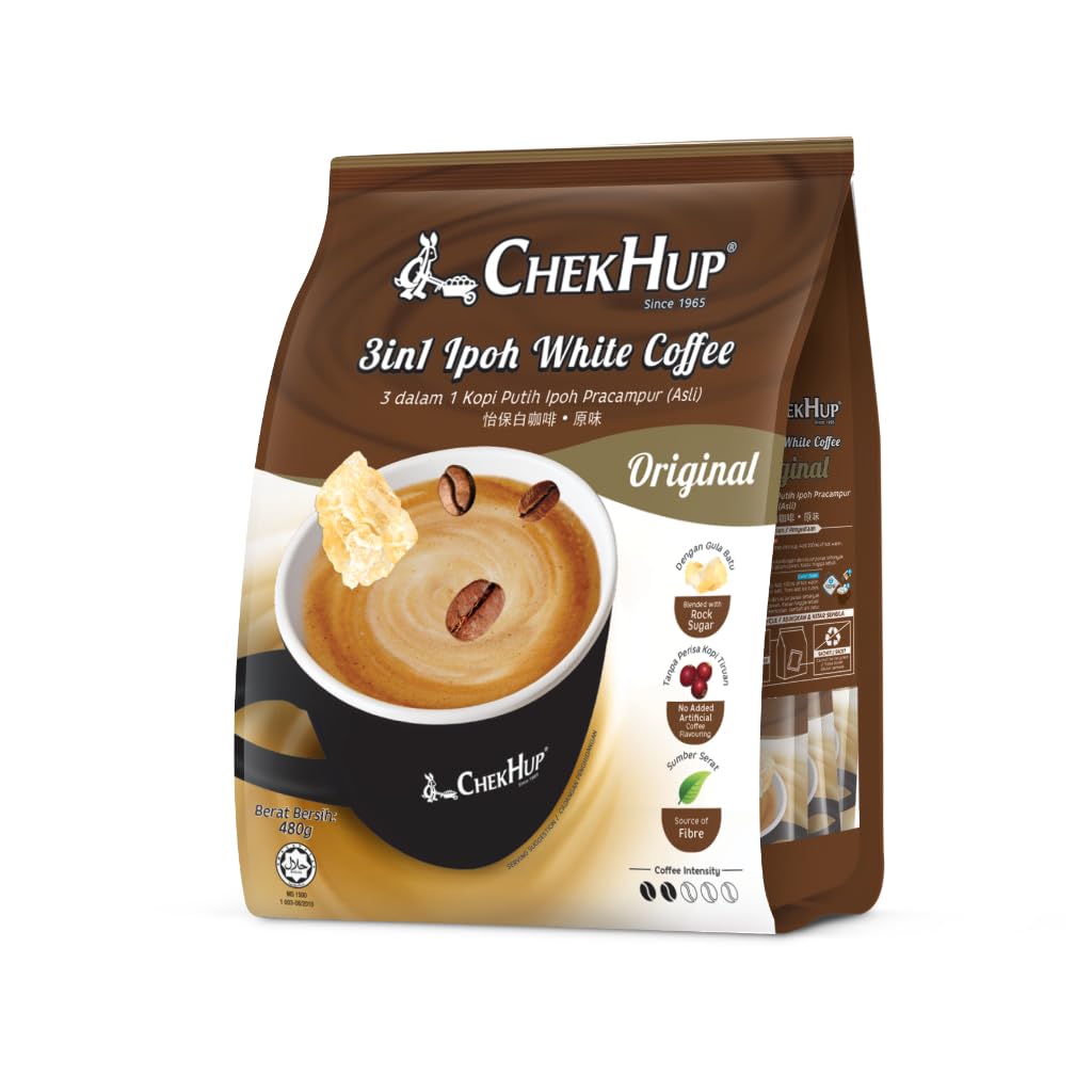 CHEK HUP 3IN1 ORIGINAL IPOH INSTANT WHITE COFFEE