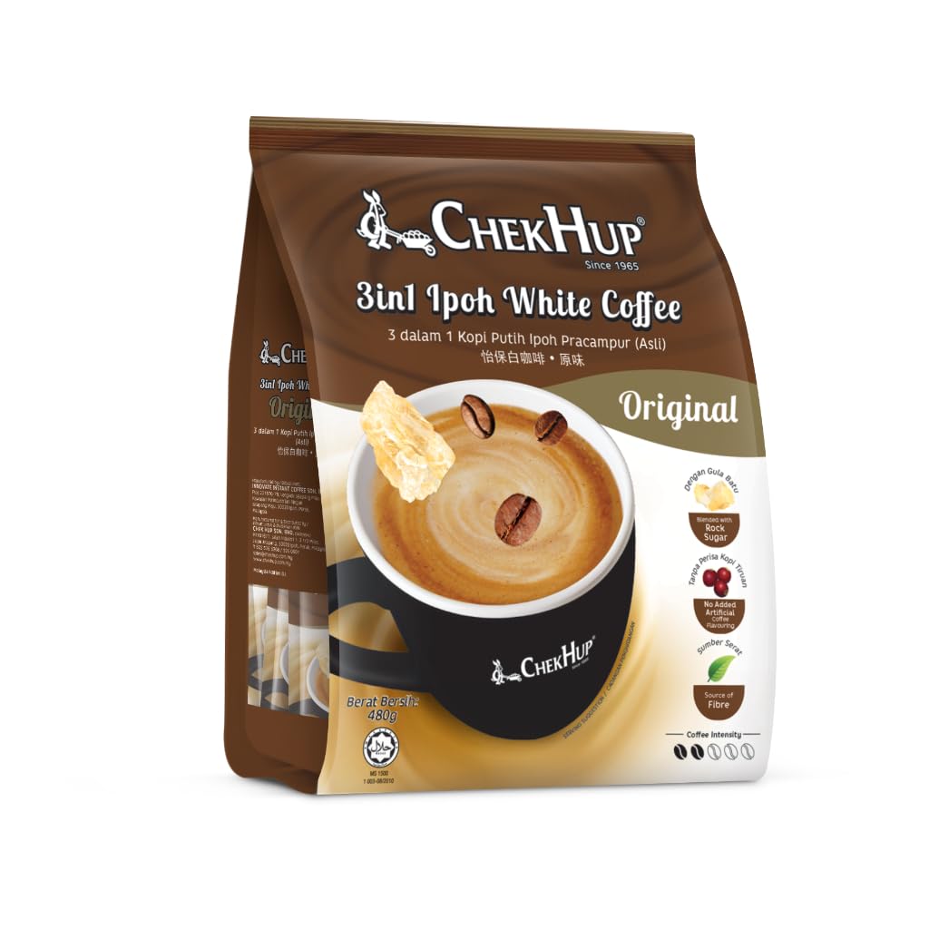 CHEK HUP 3IN1 ORIGINAL IPOH INSTANT WHITE COFFEE