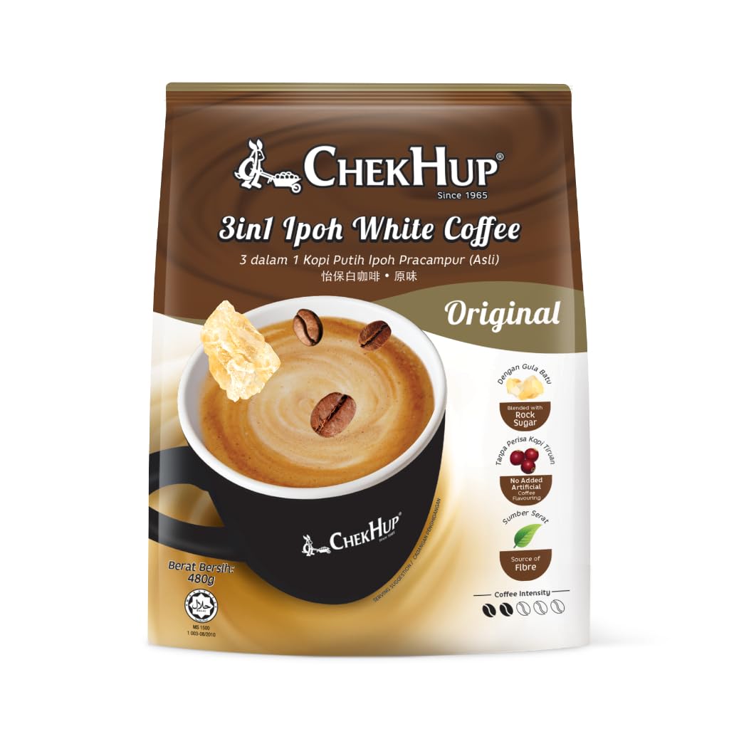 CHEK HUP 3IN1 ORIGINAL IPOH INSTANT WHITE COFFEE