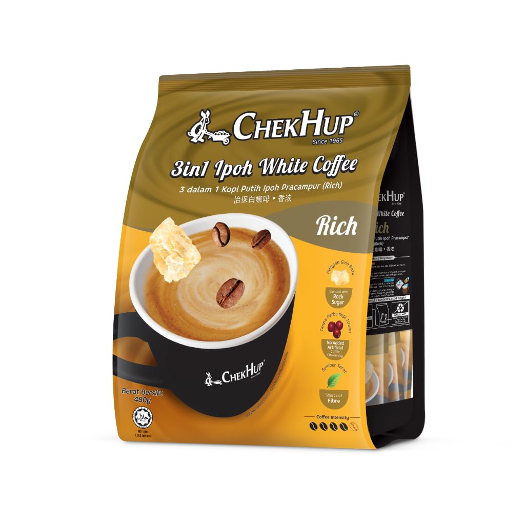CHEK HUP 3IN1 RICH INSTANT WHITE COFFEE