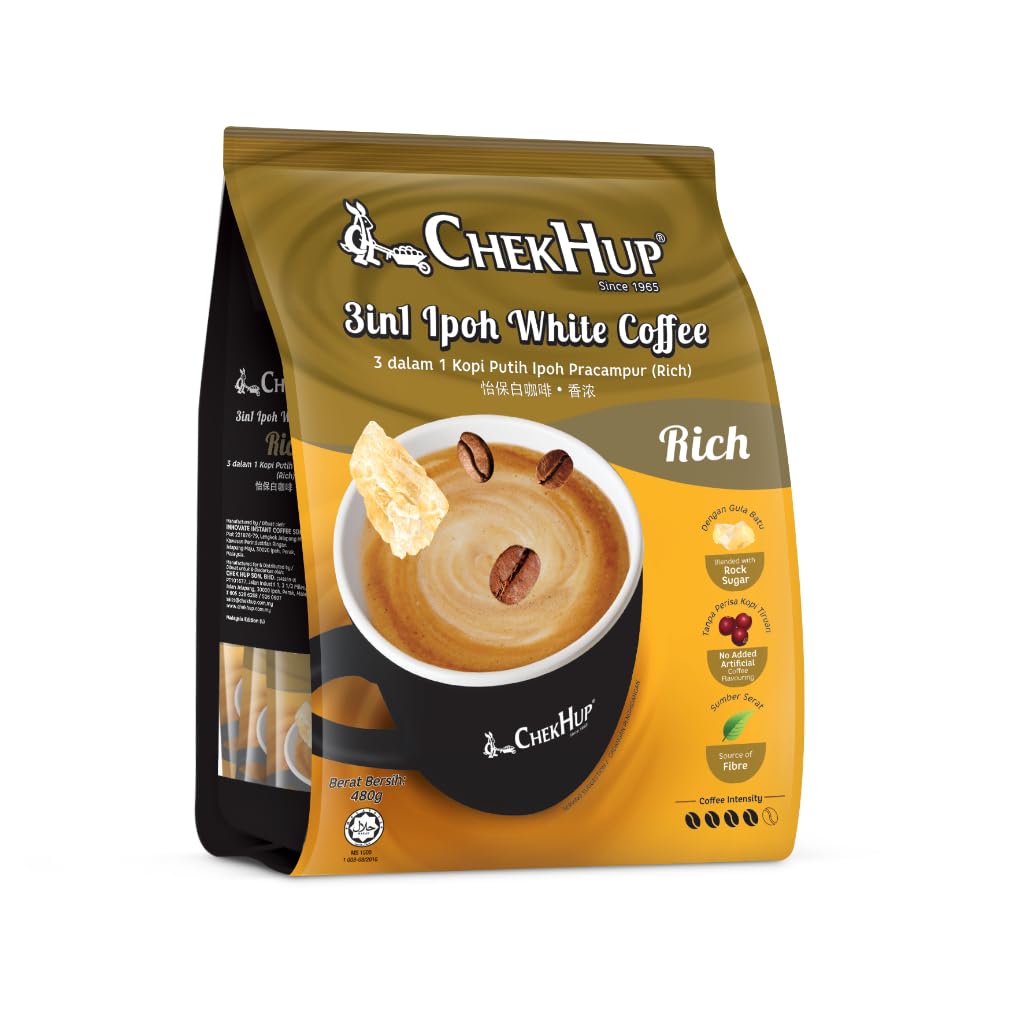 CHEK HUP 3IN1 RICH INSTANT WHITE COFFEE