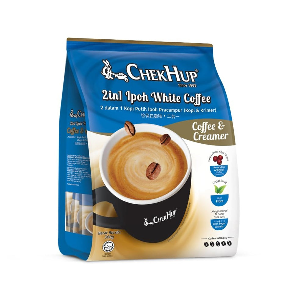 CHEK HUP 2IN1 COFFEE & CREAMER IPOH INSTANT WHITE COFFEE