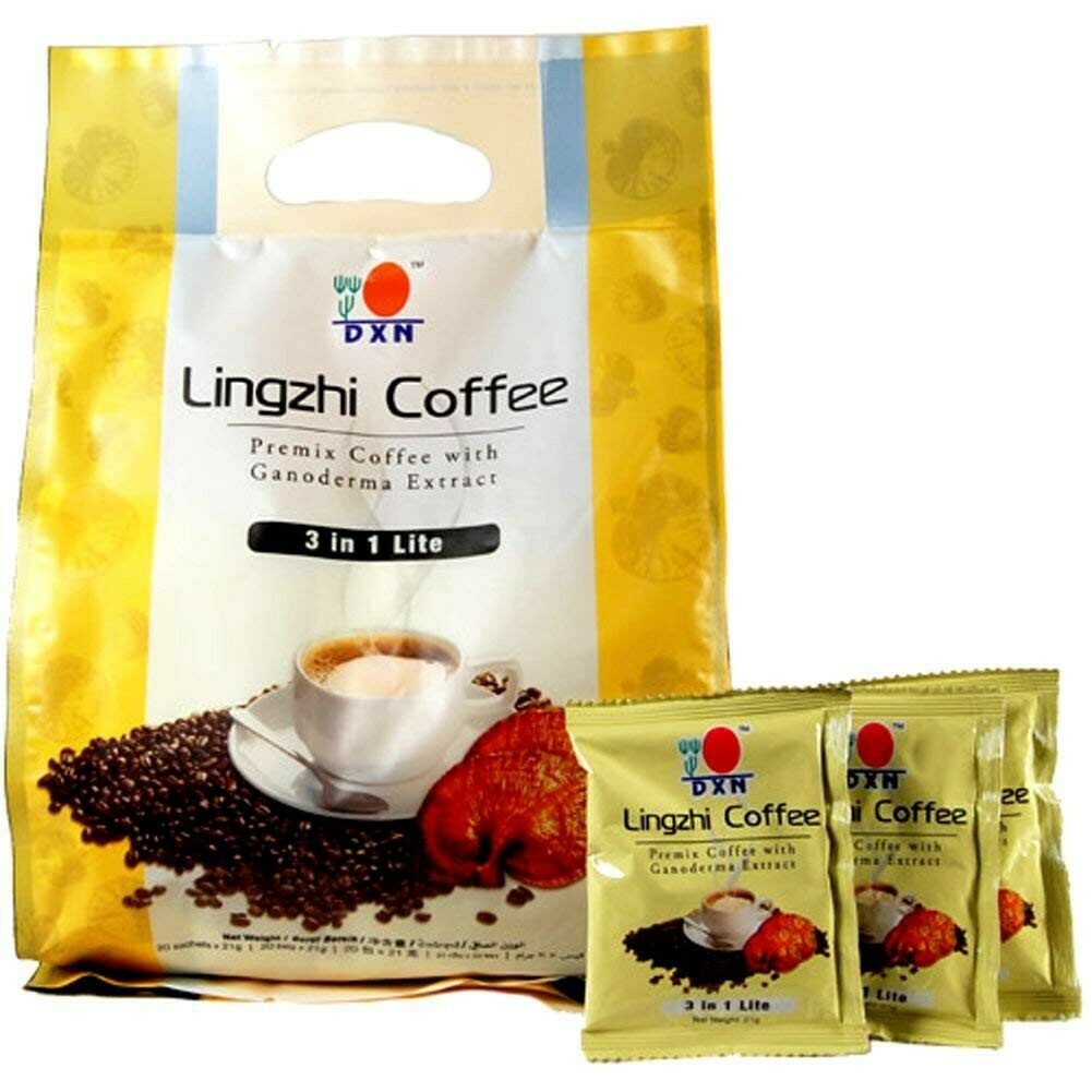 DXN LINGZHI 3 IN 1 LITE GANODERMA COFFEE