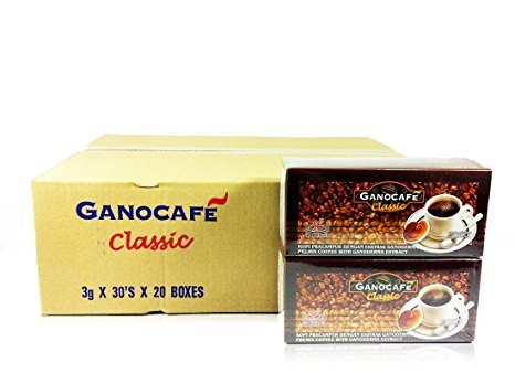 GANOCAFE CLASSIC BLACK COFFEE GANODERMA 20 BOXES