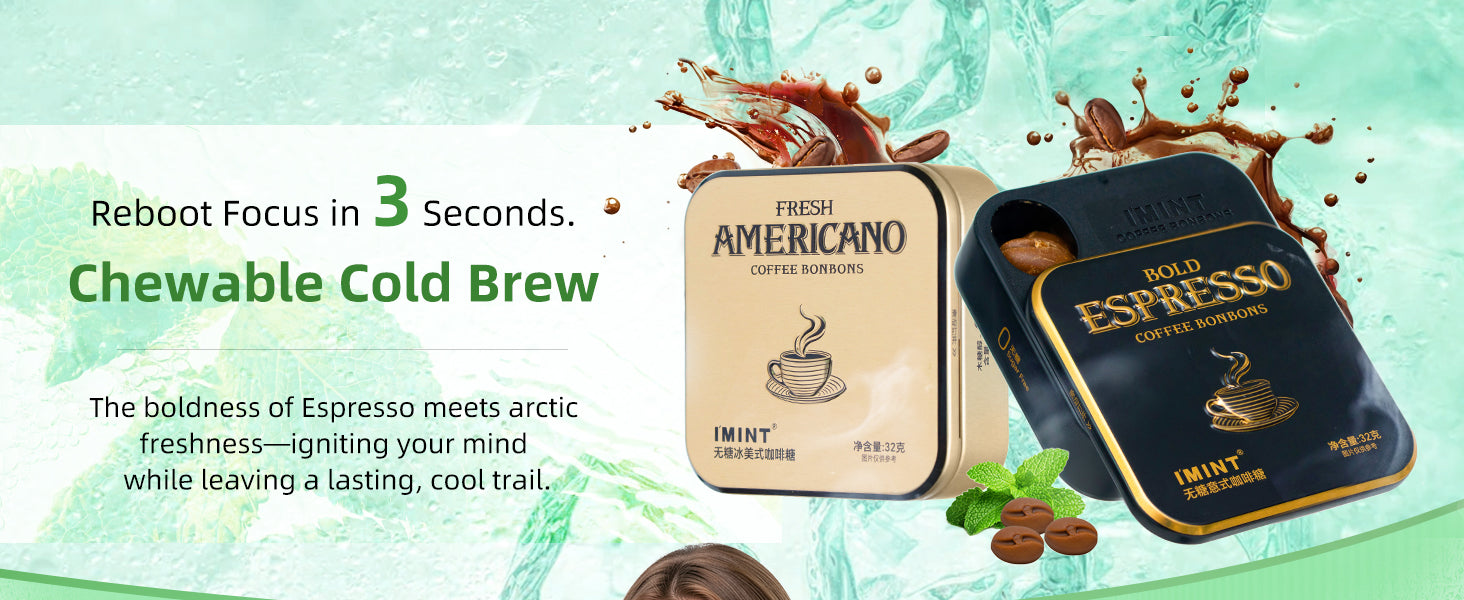 I'MINT SUGAR-FREE COFFEE MINTS HARD CANDY