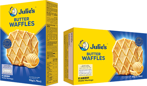 JULIE'S BUTTER WAFFLE CRACKERS