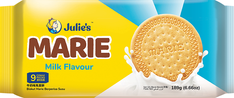 JULIE'S MARIE MILK FLAVOUR BISCUITS