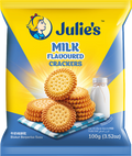 JULIE'S MILK FLAVOURED CRACKERS
