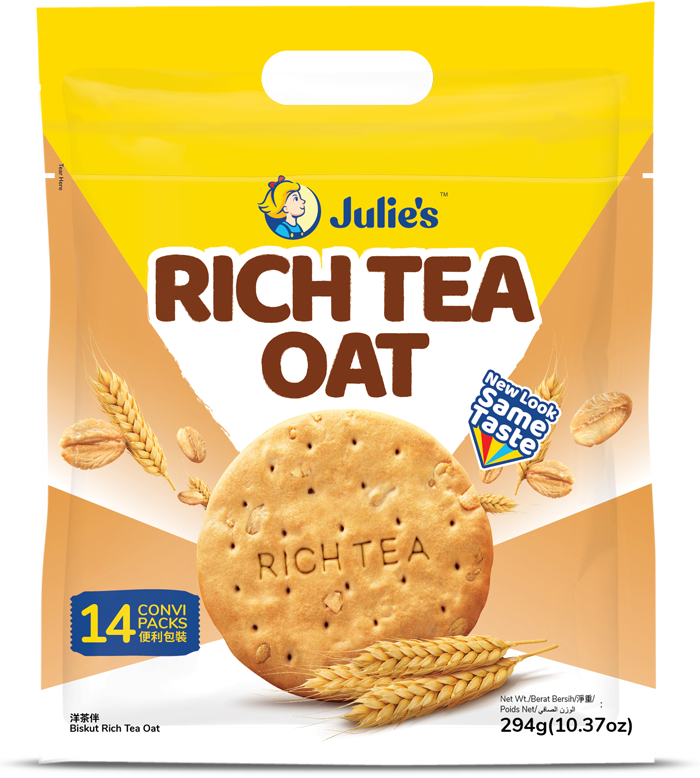 JULIE'S RICH TEA OAT COOKIES