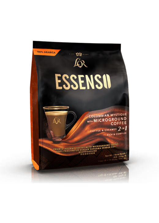 LOR ESSENSO 2IN1 COLOMBIAN MYSTIQUE WITH MICROGROUND COFFEE