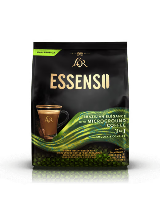 LOR ESSENSO 3IN1 BRAZILIAN ELEGANCE WITH MICROGROUND COFFEE