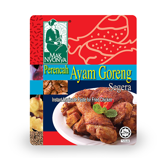 MAK NYONYA INSTANT MARINADE PASTE FOR FRIED CHICKEN 150G