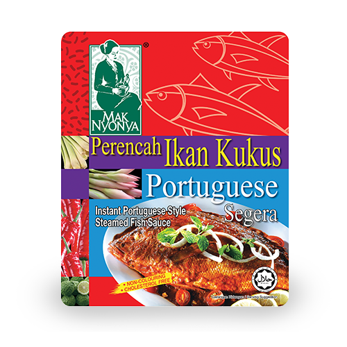 MAK NYONYA INSTANT PORTUGUESE STYLE STEAMED FISH SAUCE 200G
