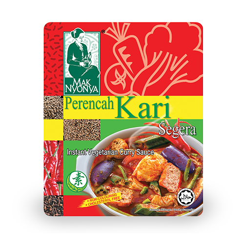 MAK NYONYA INSTANT VEGETARIAN CURRY SAUCE 200G