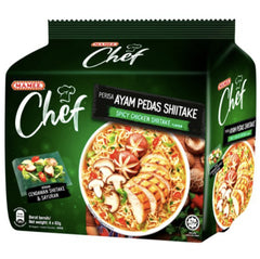 MAMEE CHEF SPICY CHICKEN WITH SHITAKE INSTANT NOODLES