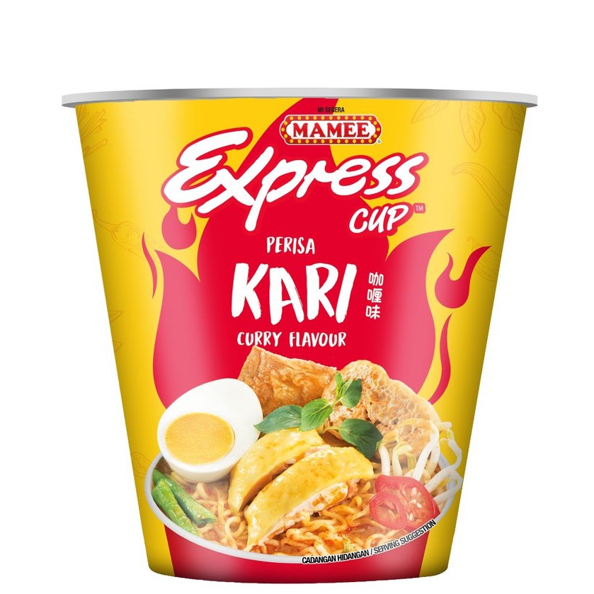 MAMEE EXPRESS CURRY CUP INSTANT NOODLES