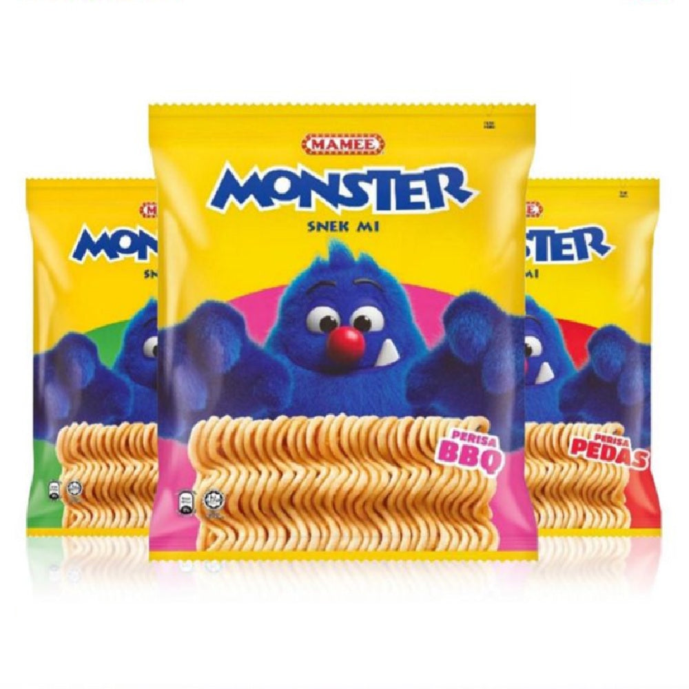 MAMEE MONSTER MIX FLAVOUR SNACK NOODLES 25G