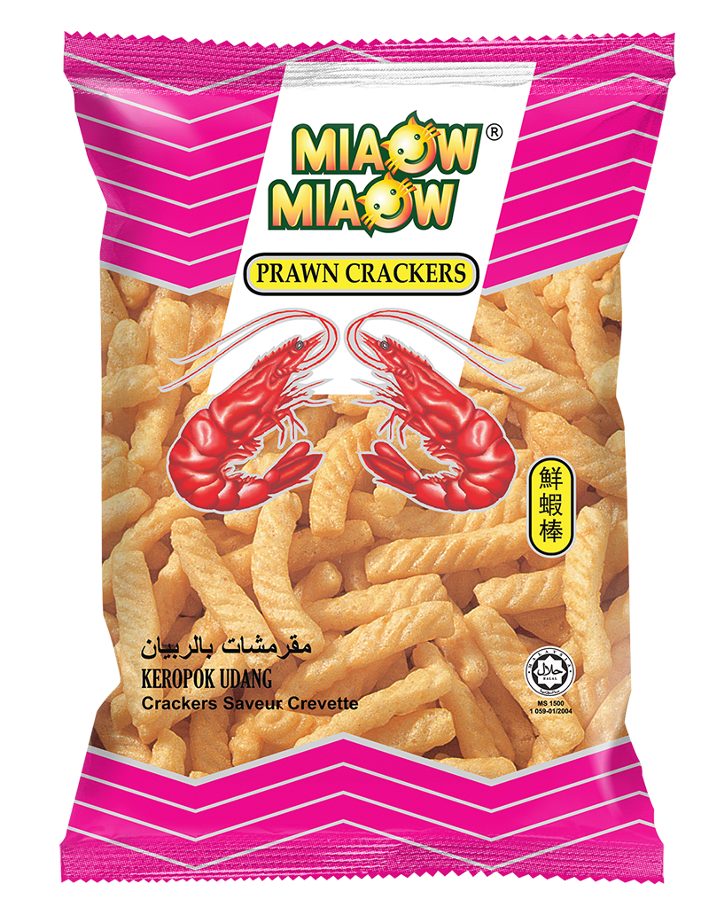 MIAOW MIAOW PRAWN CRACKERS 50G