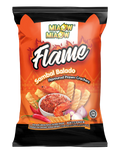 MIAOW MIAOW SAMBAL BALADO FLAVOUR PRAWN CRACKERS 50G