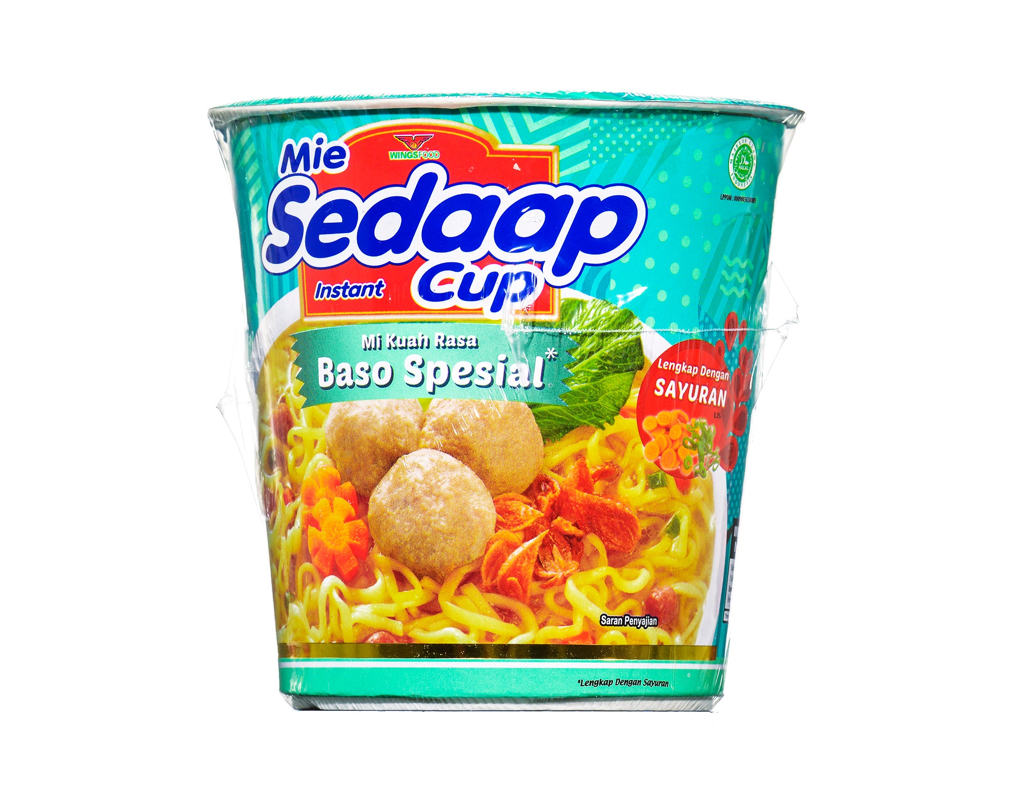 MI SEDAAP MI BASO SPESIAL CUP INSTANT NOODLES