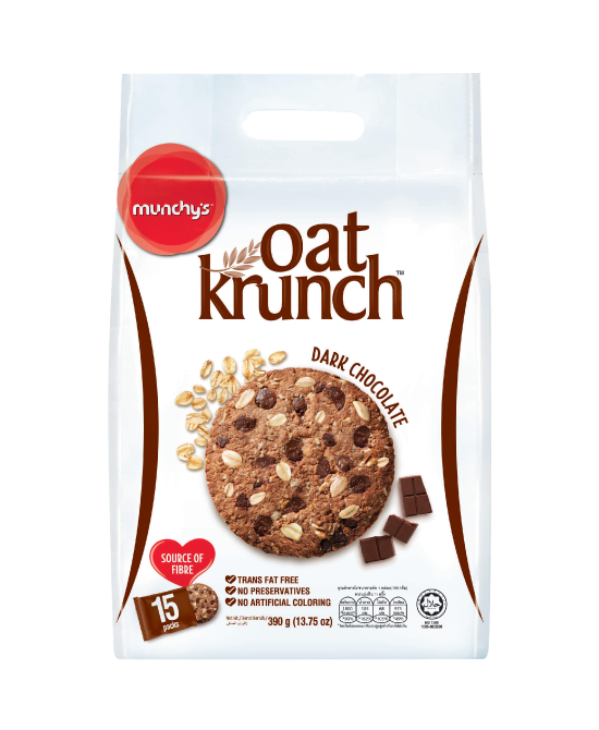 MUNCHY'S OAT KRUNCH DARK CHOCOLATE CRACKERS