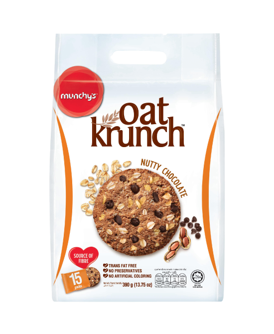 MUNCHY'S OAT KRUNCH NUTTY CHOCOLATE CRACKERS
