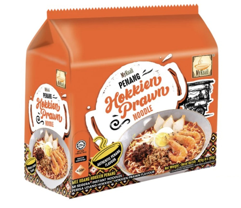 MYKUALI PENANG HOKKIEN PRAWN INSTANT NOODLES