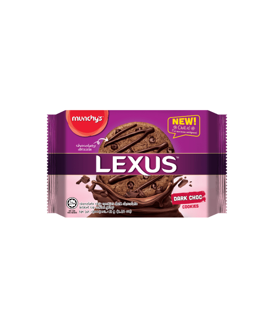 MUNCHY'S LEXUS DARK CHOCOLATE COOKIES 81G