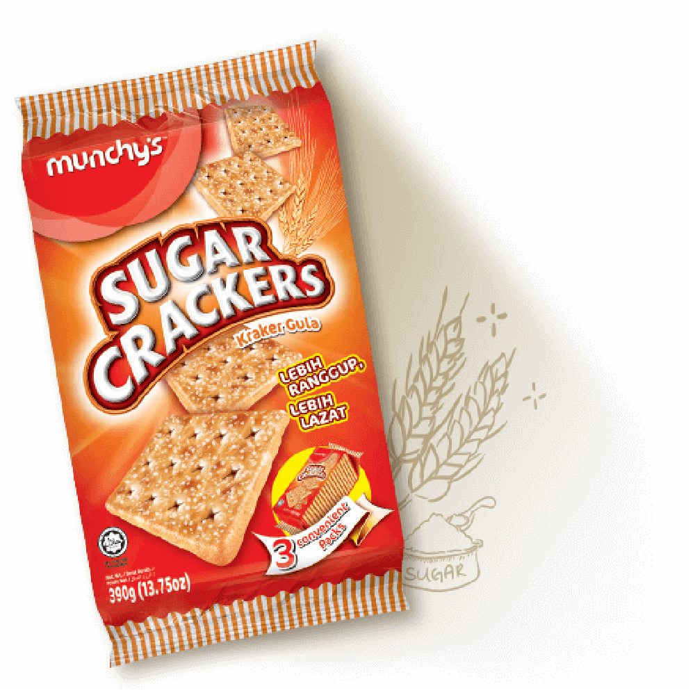 MUNCHY'S CRACKERS 12 PACKS